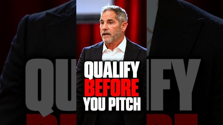 Stop Pitching Before You Qualify the Buyer